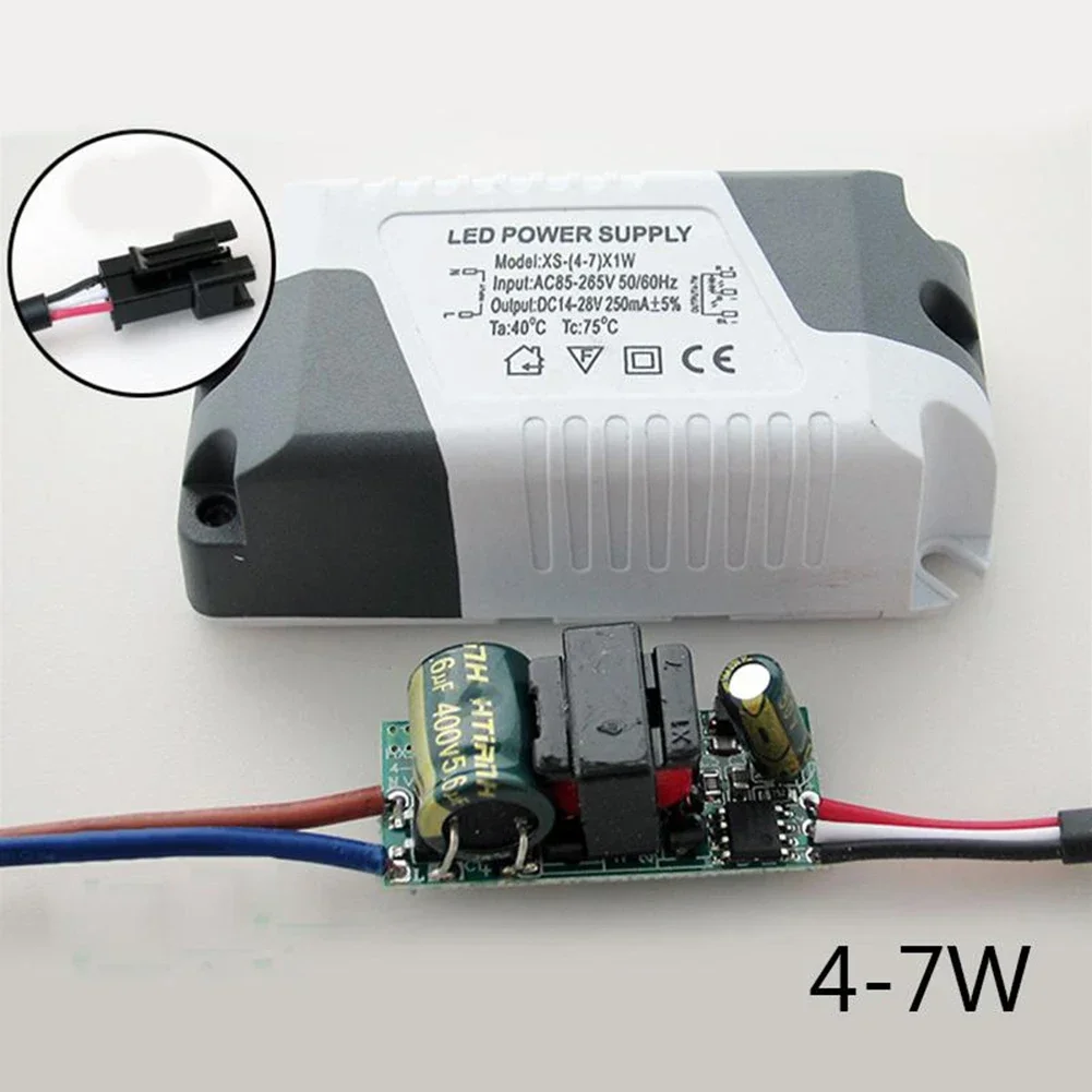 LED-Treiber-Beleuchtungstransformator 3W-24W AC85-265V 240/250/280MA LED-Netzteil für Deckenlampe LED-Streifen