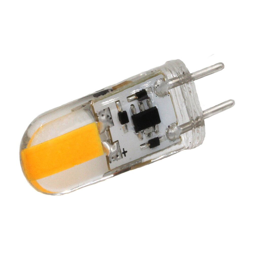 Dimbar led lampe  dc 12v gy6.35 silikon led cob lyspære 3w erstatte halogen belysning