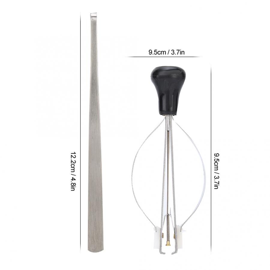 Extractor de agujas de reloj, herramienta de extracción de ajuste, Kit de accesorios de reparación de reloj, 2 piezas