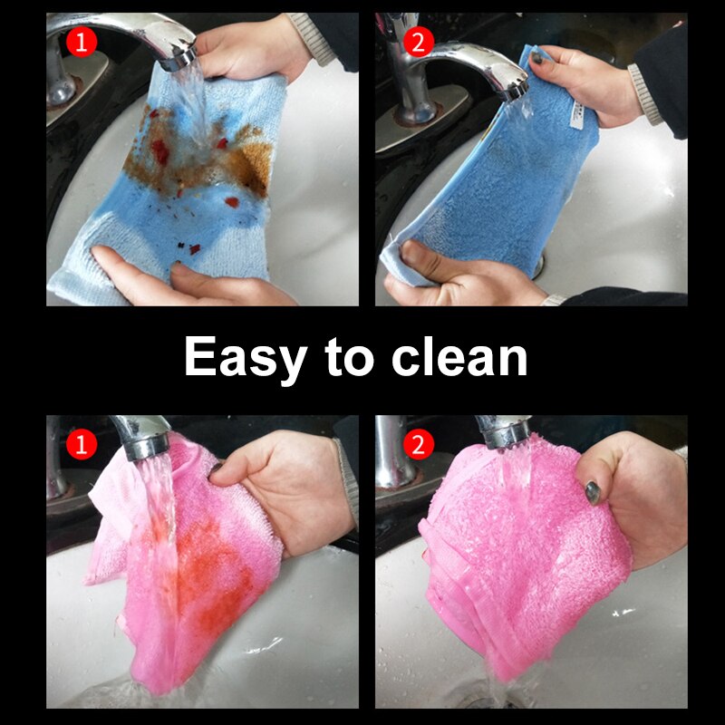 Auto detaillering auto wassen doek mikrofiber handdoek bil rengøring klud til biler dikke mikrofiber til bilpleje køkken