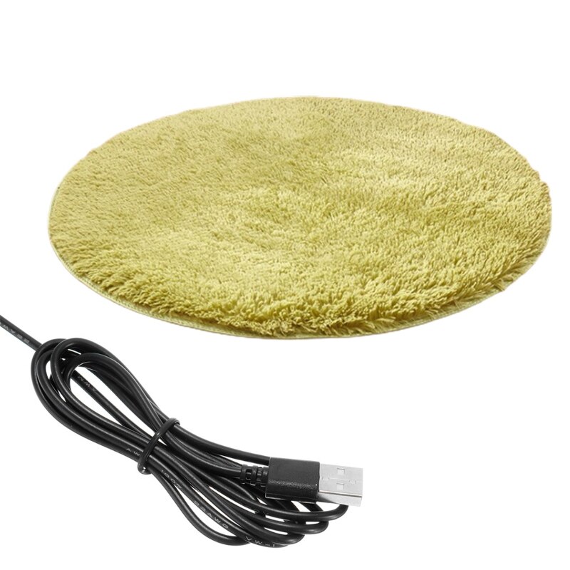 USB Pet Electric Blanket Plush Pad Blanket Anti-scratch Cat Electric Heated Pad Dog Heating Mat Sleeping Bed For Small Dog Cat