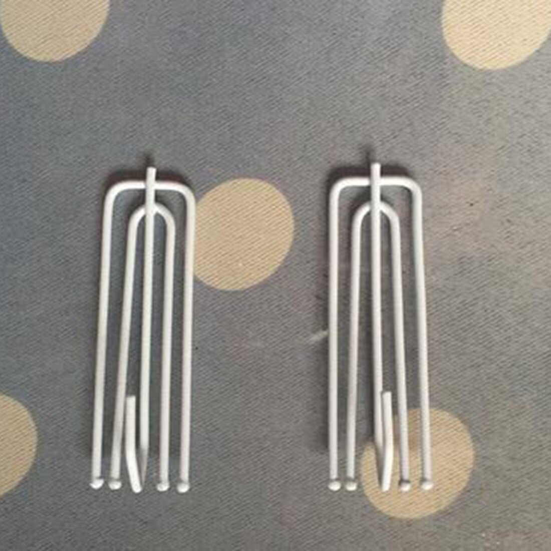 20 st produkt gardin krokar 4 fot syntes metall diy gardin tillbehör krokar för gardin stolpar