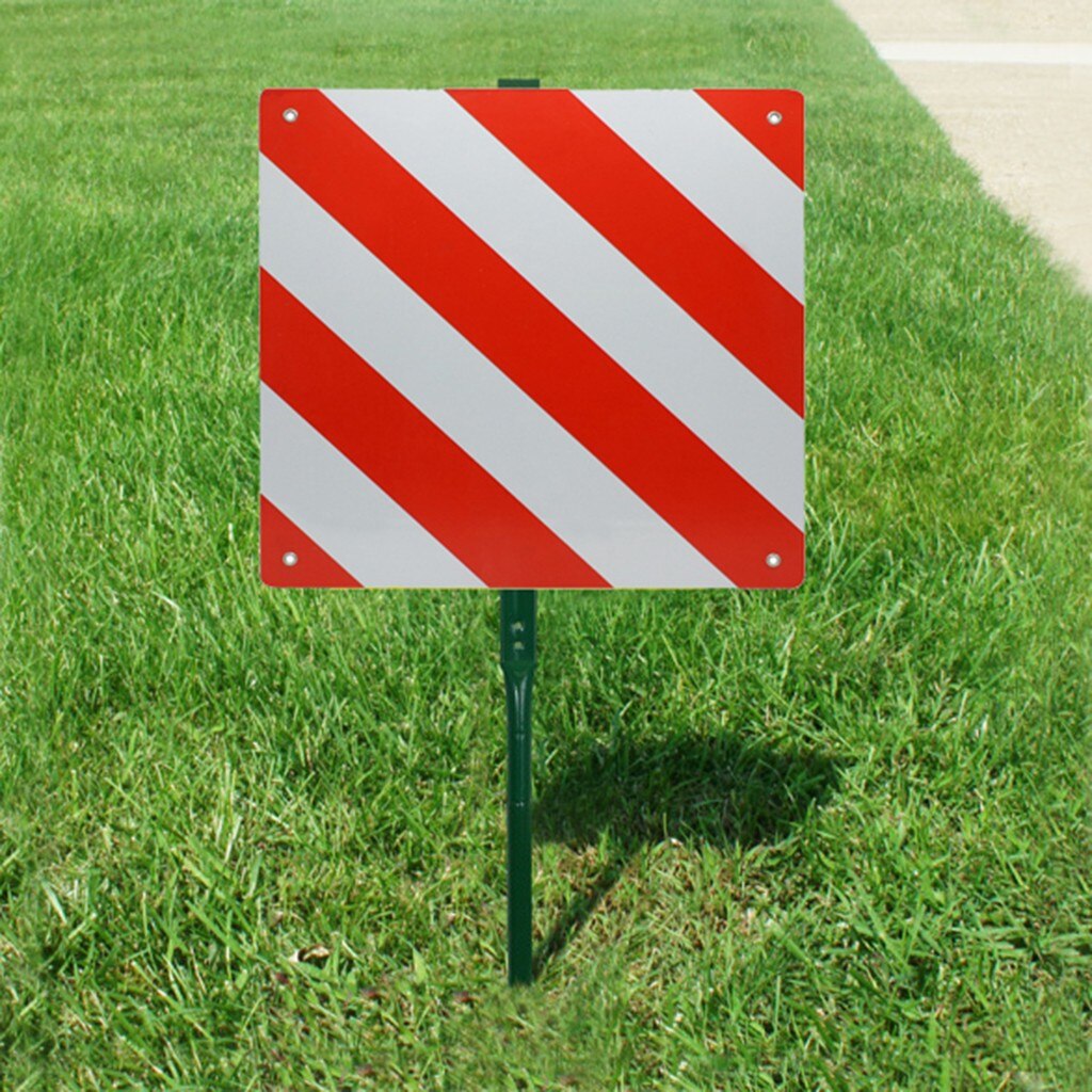 Reflective Sign Reflective Sign Red White for Rear Carrier and Bike Rack Corresponds road traffic regulations Reflective Sign: Default Title