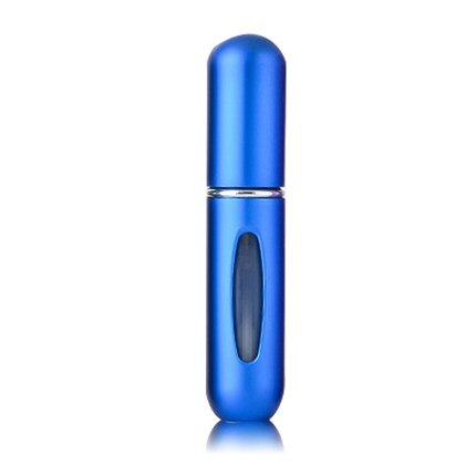5ml mini flacons de parfum rechargeables pratiques avec pompe à parfum en spray, contenants cosmétiques vides, flacon atomiseur en spray pour voyage: 5ml bleu vif