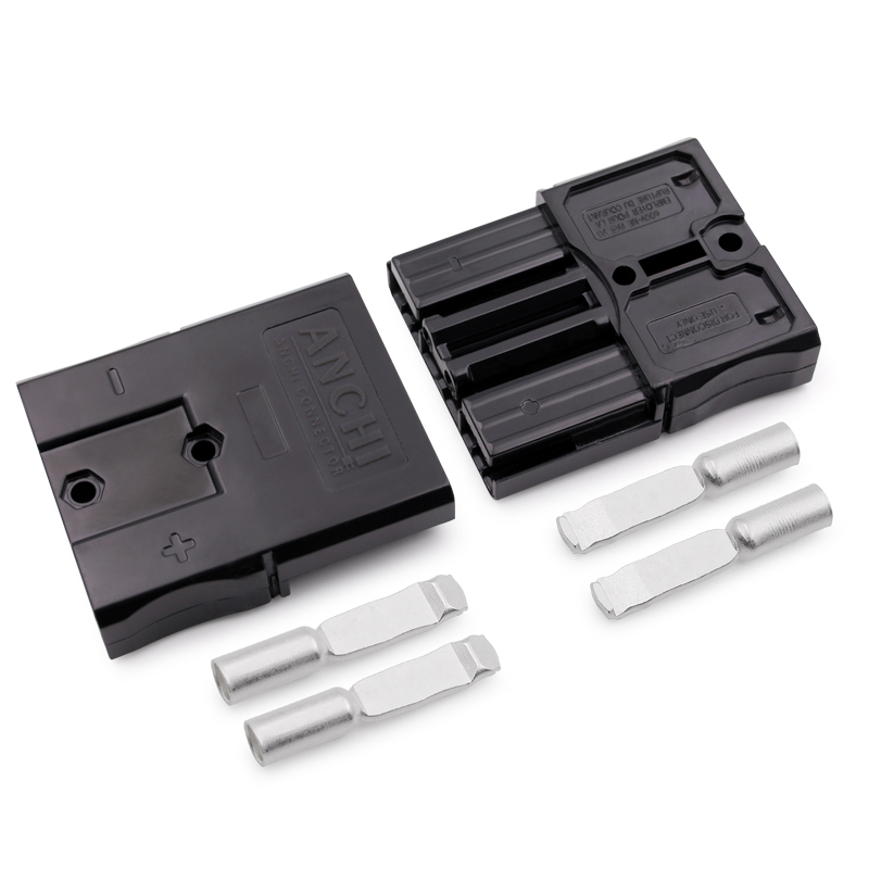 1Pair/2pcs Andersons SBS75X 75A 600V Lithium Battery Connector with 4 Signal Communication Auxiliary Power Charging Head SBS 75X: Ivory