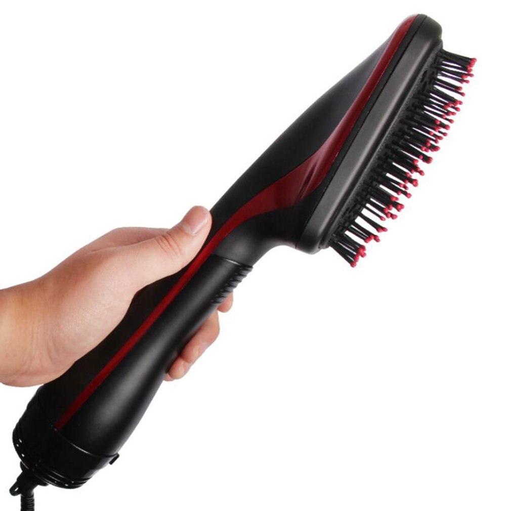 2 in 1 Multi-function Air Comb Wet And Dry Dual-use Negative Ion Dry Hair Comb Hair Dryer Straight Hair Comb