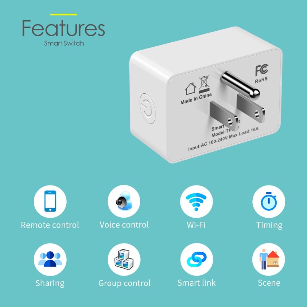 16A Smart Socket Outlet Us Plug WIFI Apple Homekit Wireless Siri 90-250V 220V110V IOS Timer Socket Power Monitor Voice Control