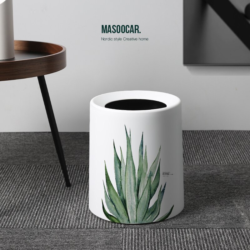 Japanse Creatieve Huishoudelijke Dubbele Prullenbak Woonkamer Wc Keuken Wc Slaapkamer Kantoor Geclassificeerd Vuilnisbak