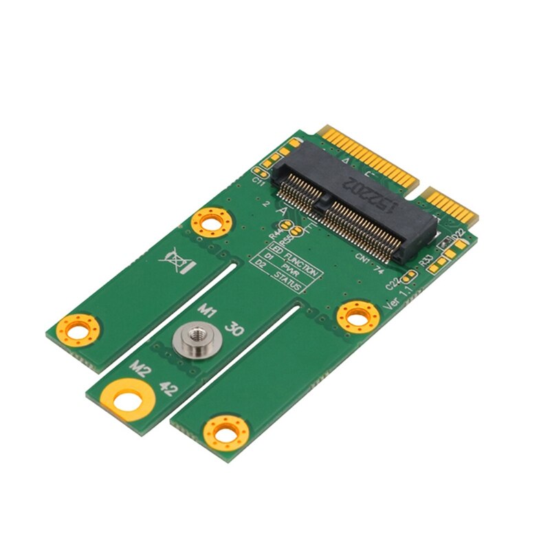 M.2 Ngff/Key E Kaart Naar Mpcie (Pcie + Usb) adapter Mpcie Slot Ondersteuning Windows 2000 Xp Voor Laptop Desktop