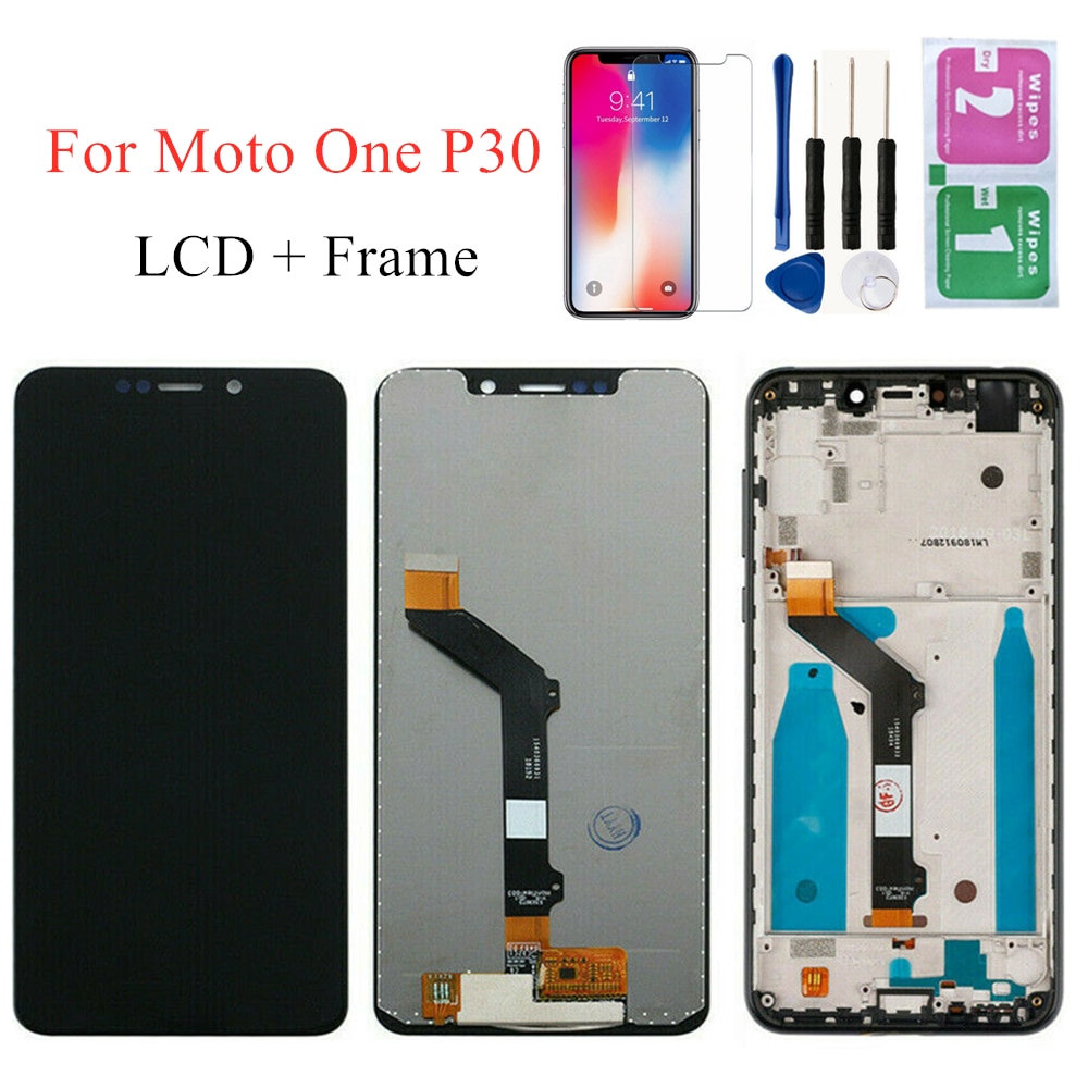 Schermo LCD per Motorola Moto di Un P30 Gioco XT1941 Schermo tocco schermo Digitizer assemblaggio Sostituito ScreenFor Moto di Un P30 Gioco