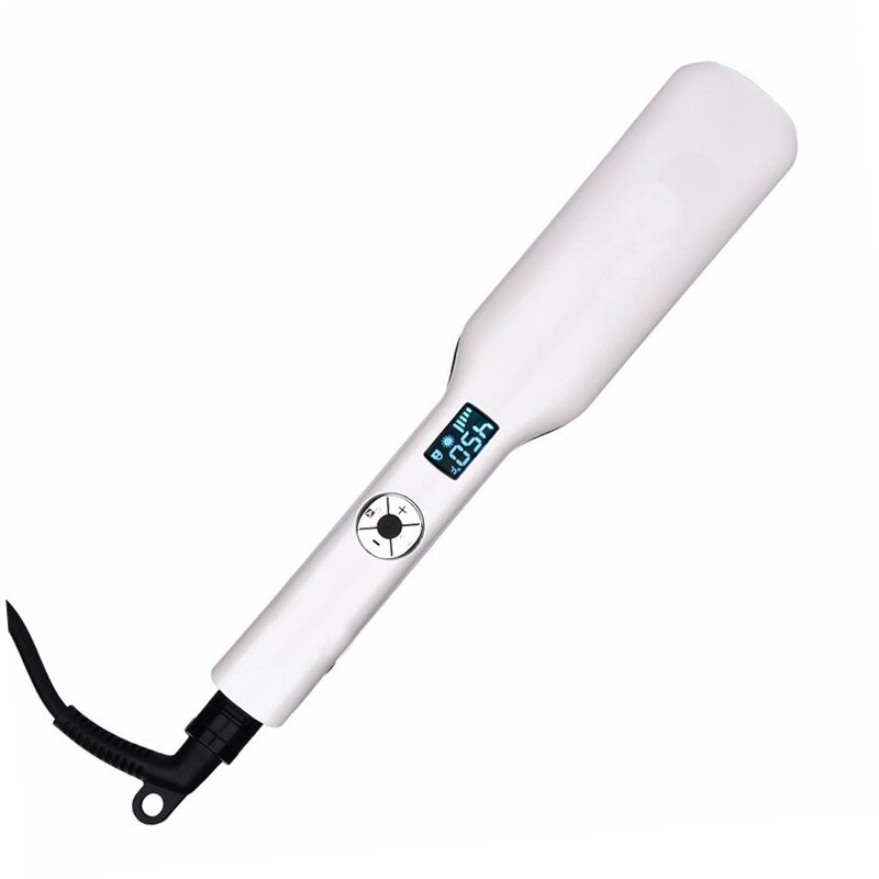 Salon Flat Iron Extra Large Nano Titanium Plate Hair Straightener Instant Heat Up Dual Voltage Flat Irons