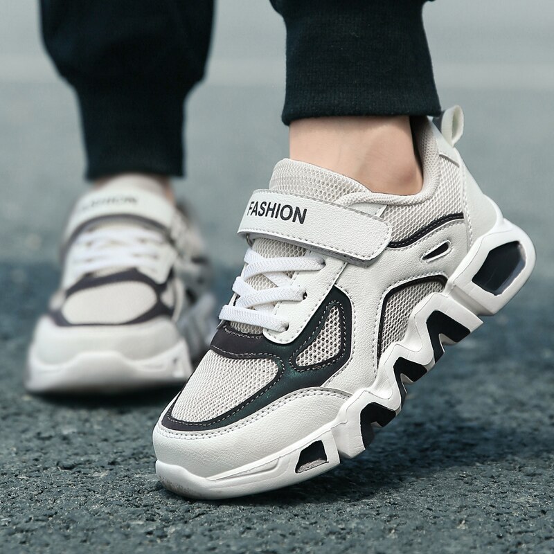 Kids Running Shoes Lightweight Outdoor Boys Girls Sport Walking Sneakers Beige Pink Children Running Sneakers Trainer