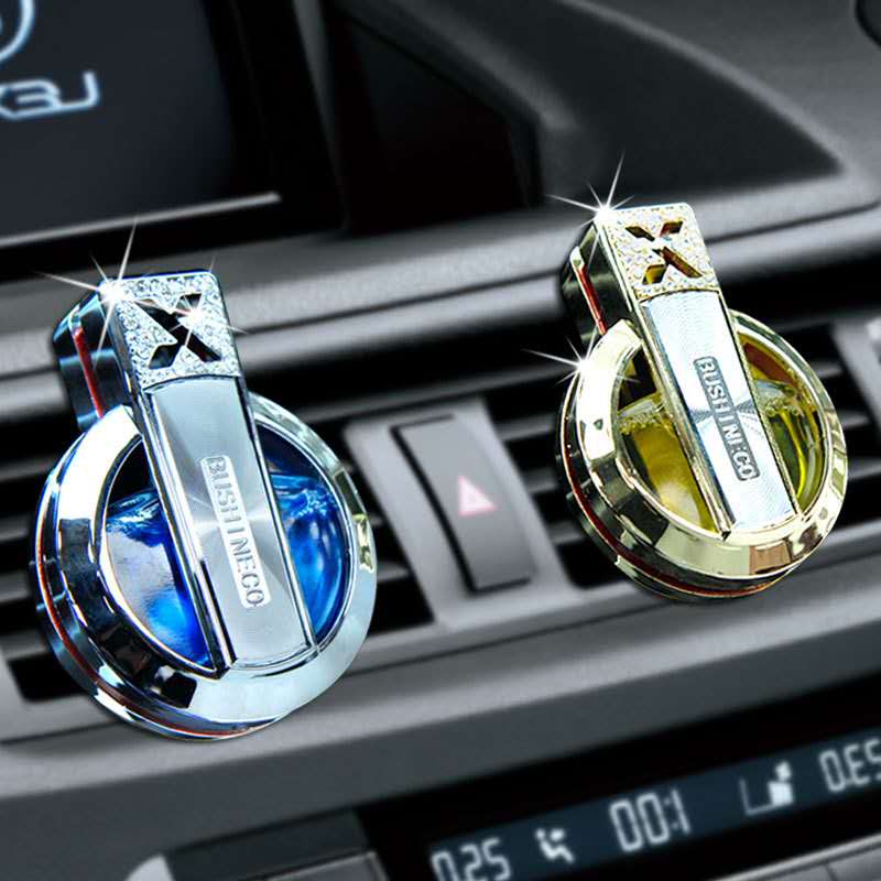 car Air Conditioner Perfume Clip Car Perfume Holder air fresh with Diamond 4 Fragrances car accessories for girls