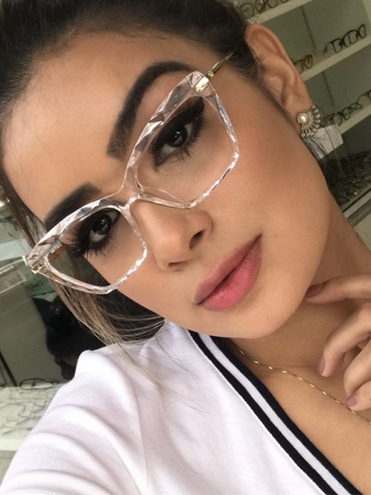 Nuevas gafas de ojo de gato sexis para mujer, gafas transparentes de de , gafas transparentes Vintage, gafas con montura óptica