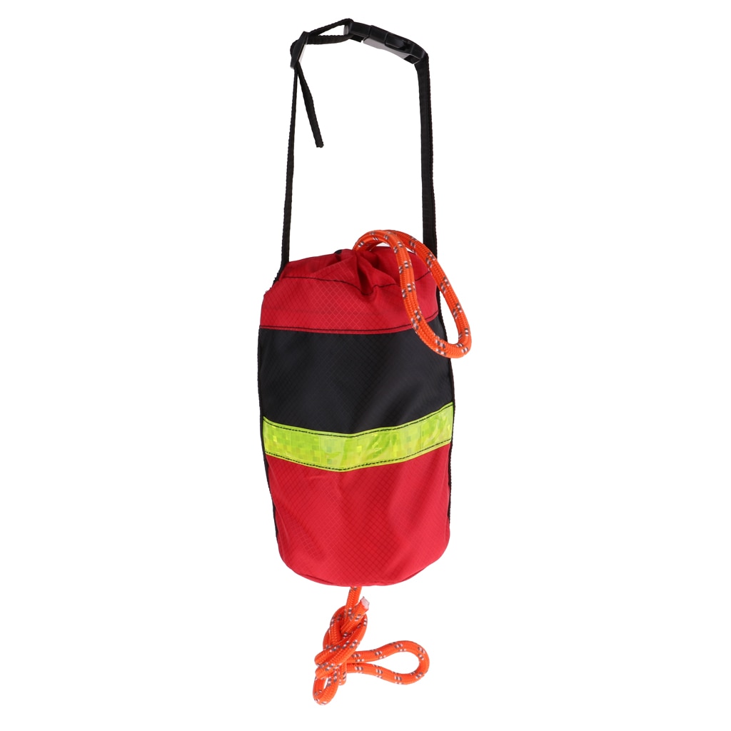 Safety Rescue Rope Throw Bags Backpack Rescue Kayaking Reflective Throw Line Rope Lightweight