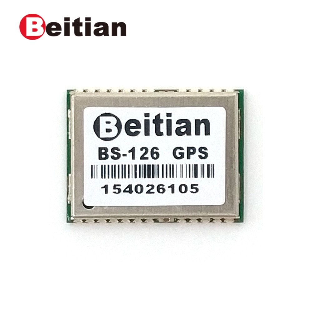 BEITIAN GPS modul 24 Stift 9600bps 1Hz RMC, VTG, GGA, GSA, GSV, GLL NMEA Nachricht BS-126