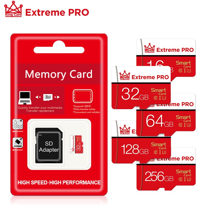 Hoge Snelheid Micro Sd Kaart 8Gb 16Gb 32Gb 64Gb Klasse 10 Flash Geheugenkaart Micro Sd 32Gb sdcard Voor Smartphone/Camera Gratis Adapter