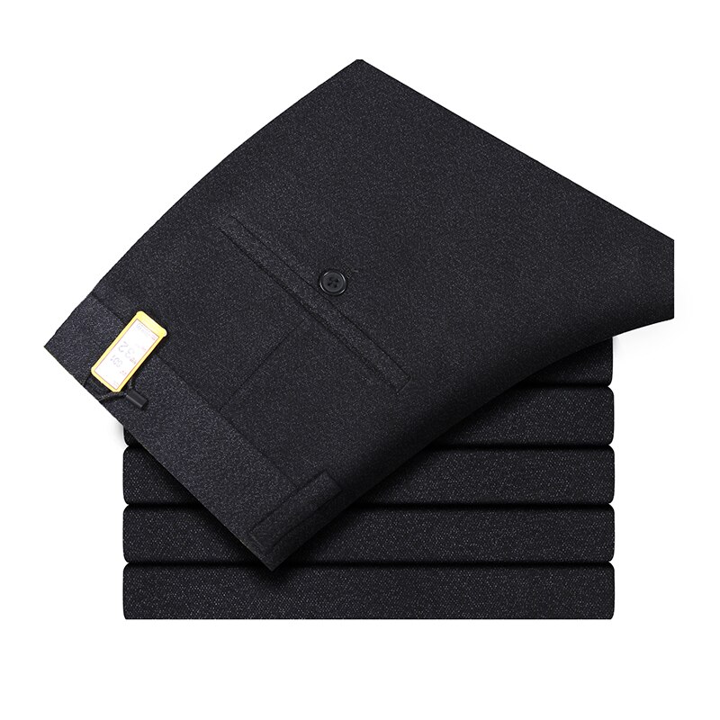 Syksyn miesten pukuhousut, iso koko 30-40,  laivastonsininen, musta ,business casual keski-ikäisten miesten puvut housut