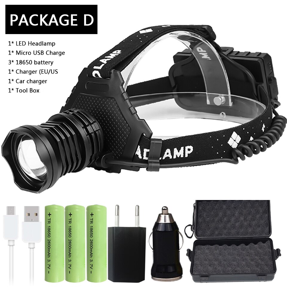 Xhp90 2064 Led koplamp de meest krachtige 32W xhp7... – Grandado