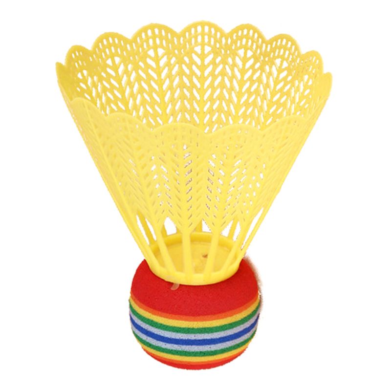 10pz Arcobaleno di nylon di badminton Palla di Testa per il Gioco di sport di Intrattenimento Giochi Al Coperto