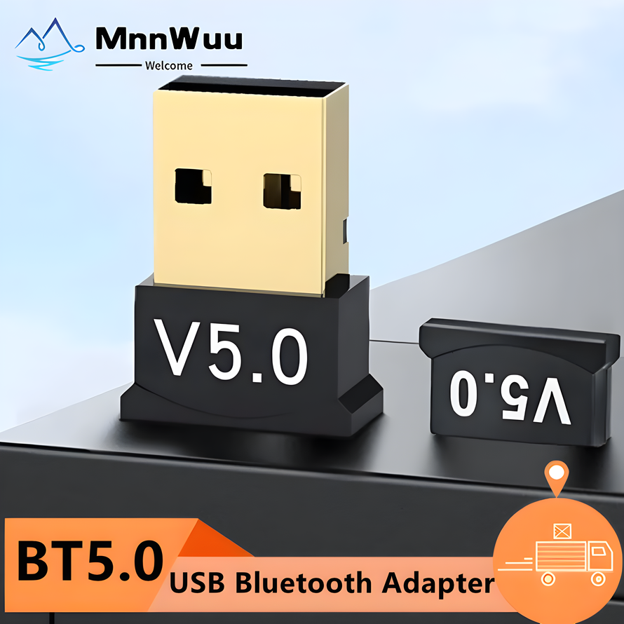USB Bluetooth-adapter Draadloze Bluetooth-zenderontvanger 5.0 voor pc Laptop Draadloze luidspreker Audio-ontvanger USB-zender