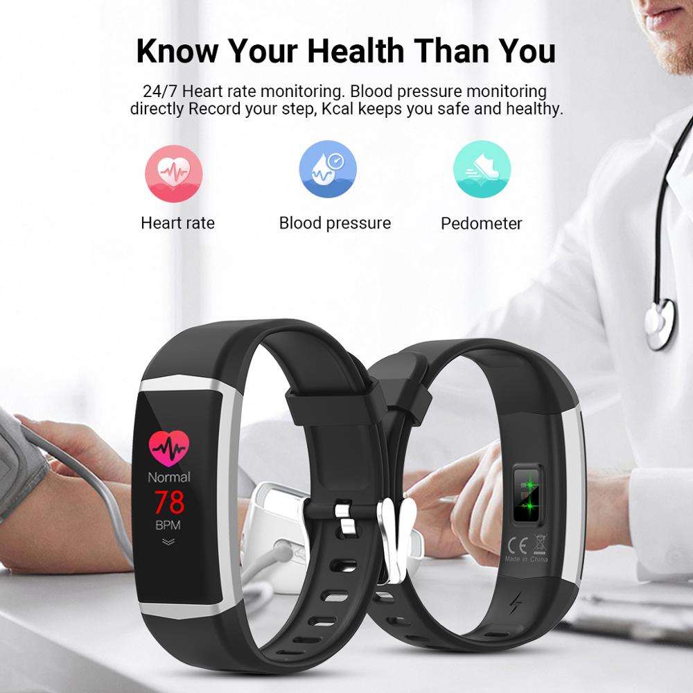 B5 GPS Swimming Smart Bracelet Band Fitness Tracker Blood Pressure Monitoring Multi-sport IP68 waterpoof Sport Smartband