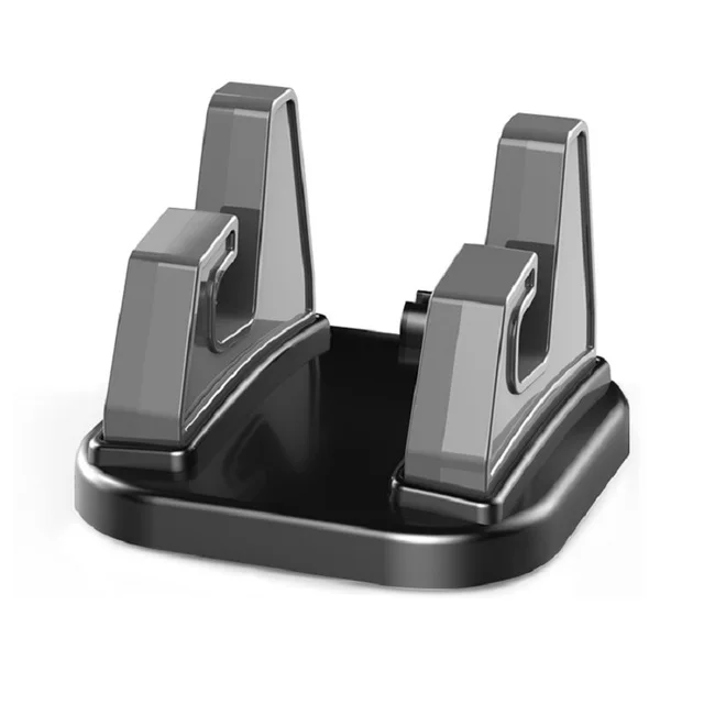 1 PC 360 Graden Draaien Auto Mobiele Telefoon Houder Dashboard Steken Universele Stand Mount Bracket Voor Mobiele Telefoon Auto accessoires: Blauw
