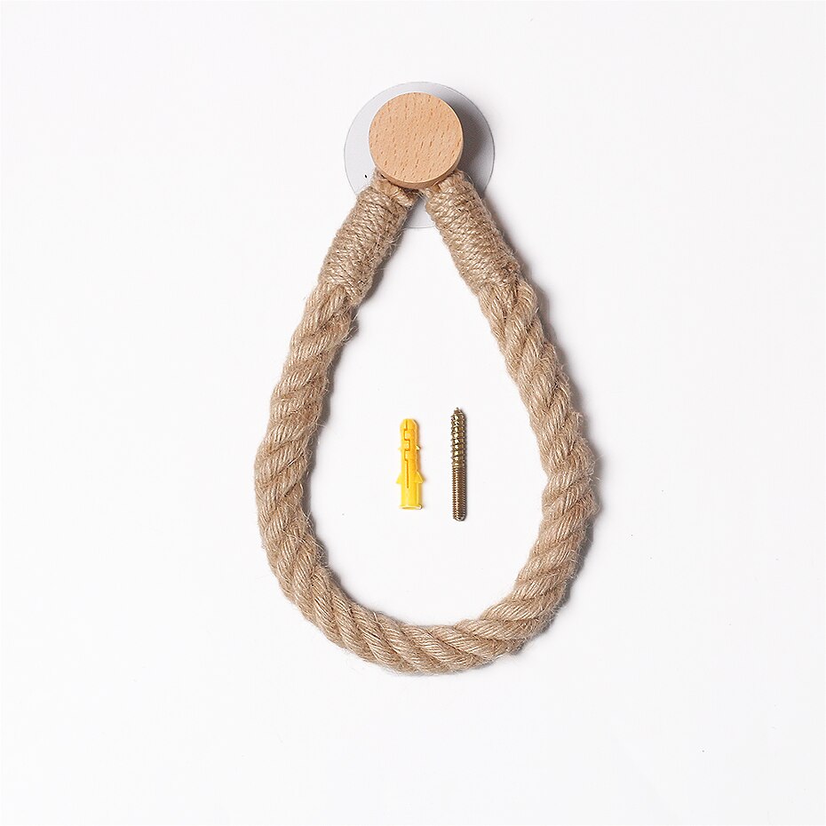 Toilet Paper Holder..Rope Toilet Roll Holder..Jute Rope Nautical Decor..for bathroom..Diamond Knot.: Green