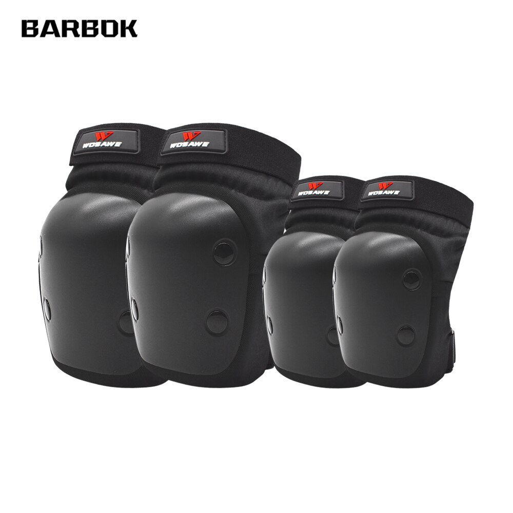 Wosawe barn barn knäskydd armbågsskydd skoter skidcykel moto smutscykel hockey rullskridskoåkning sport skyddsskydd
