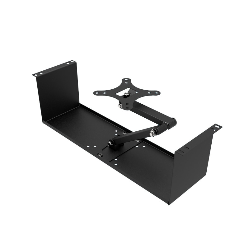19&quot; RACK LCD monitor mounting bracket / embedded industrial control monitor LED display panel