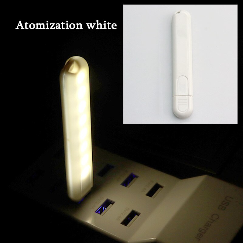 USB LED Books Flashlight Power Bank Powered Book Light 5V Portable Night Lights USB LED Book Lights 3LEDs 8LEDs SMD 5630 5730