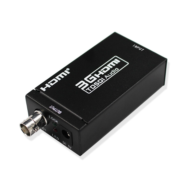 1080P HDMI to SDI Converter Adapter Coaxial Cable Video Audio HDMI Extender HD to BNC SDI/HD-SDI/3G-SDI: Default Title