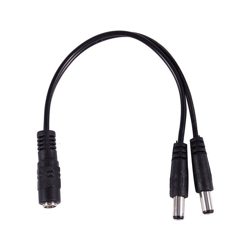 5.5X2.1Mm 1 Tot 2 M/F Dc Power Splitter Kabel Voor Cctv Camera