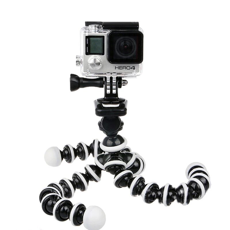 polpo Treppiede Flessibile Gorillapod per il Telefono Telefon mobile Del Telefono Smartphone Dslr e Fotocamera tavolo scrivania mini Treppiede