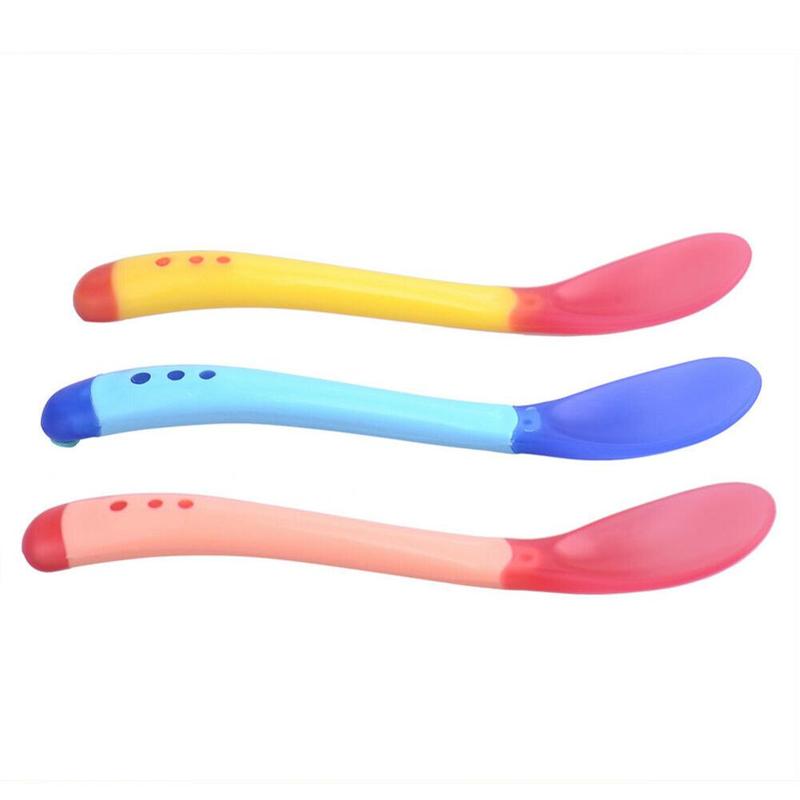 Babysilikonsked med temperatursensor - KITPIPI