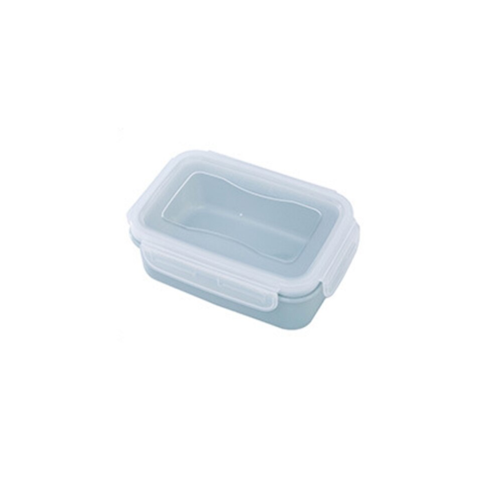 Mini matboks kjøleskap forseglet crisper boks rund firkantet plast korn sortering beholder lufttett forseglet lunsjboks