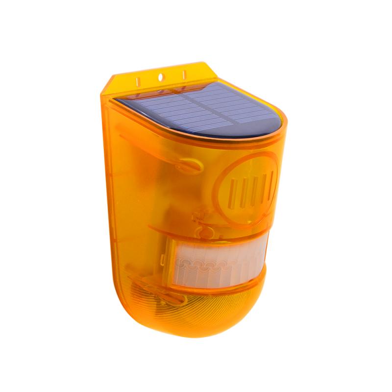 1/2/4pcs Solar Alarm Light Wireless IP65 Motion Sensor Outdoor Garden Security Lamp For Safety Home Factory Garden Smart Alarm