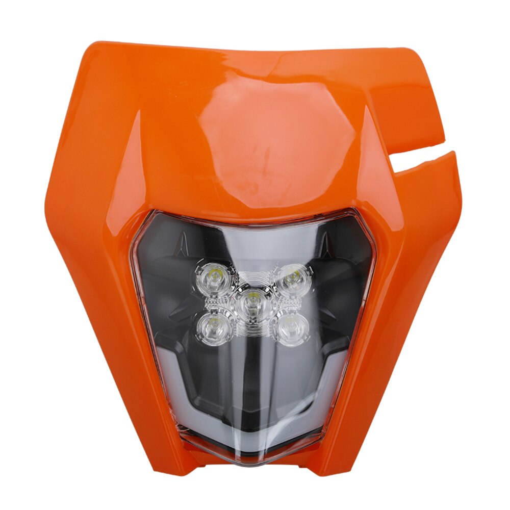 Faro LED para motocicleta faro linterna para cabeza para KTM EXC EXCF SX SXF XC XCF XCW XCFW TPI 125, 150, 250, 300, 350, 450, 530 MX ADV-