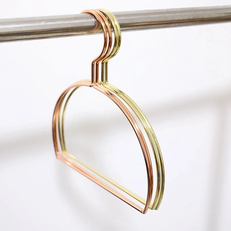 10 Stks/partij Multifunctionele Sjaal Riem Ronde Kleerhangers Iron Ronde Hangers Sjaal Hangers Metalen Ronde Hanger