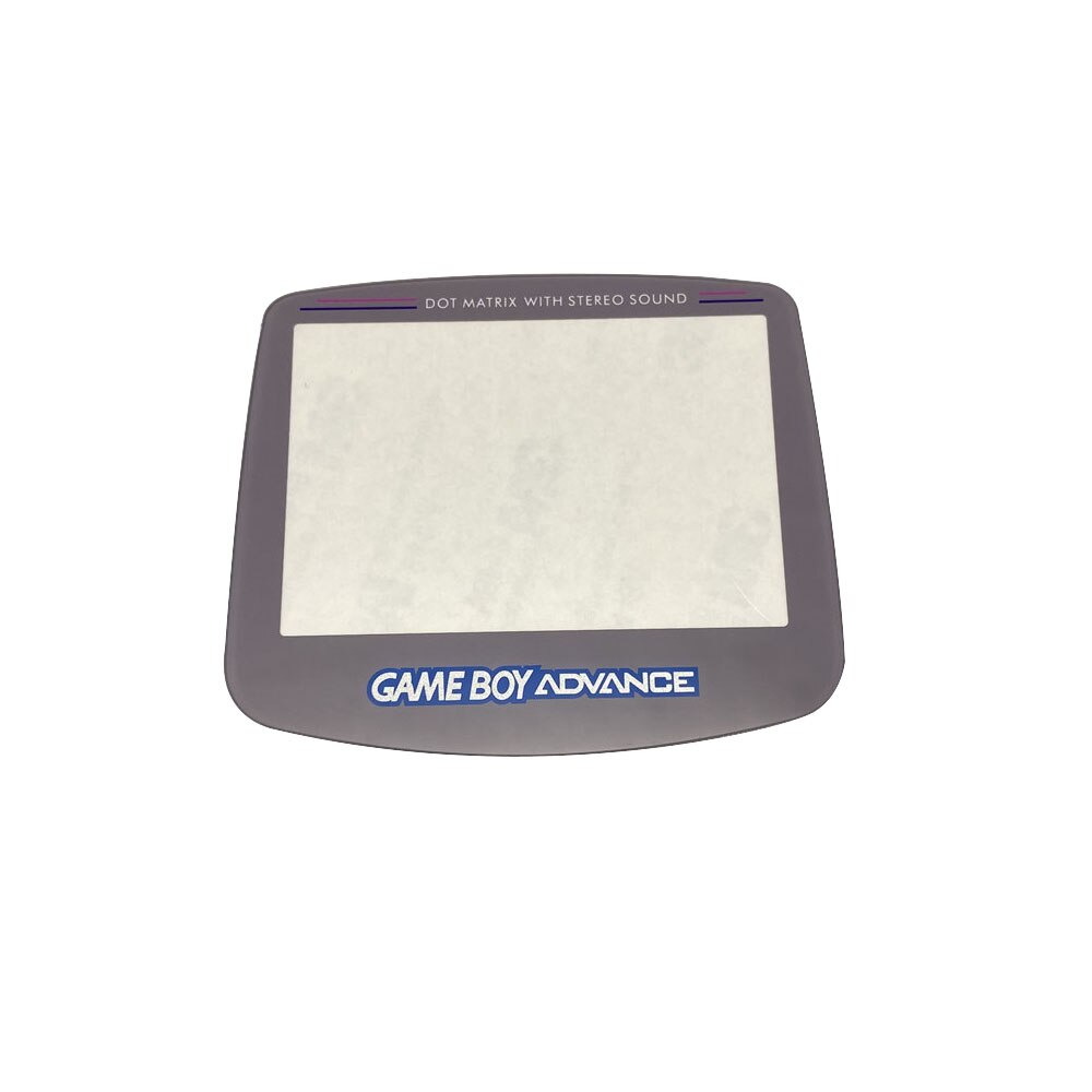 Original Größe Glas objektiv spiegel abdeckung für GAMEBOY ADVANCE GBA Bildschirm Objektiv Protector Abdeckung SFC IQUE/Schwarz Objektiv/klar 16 Farben: Gray Lens