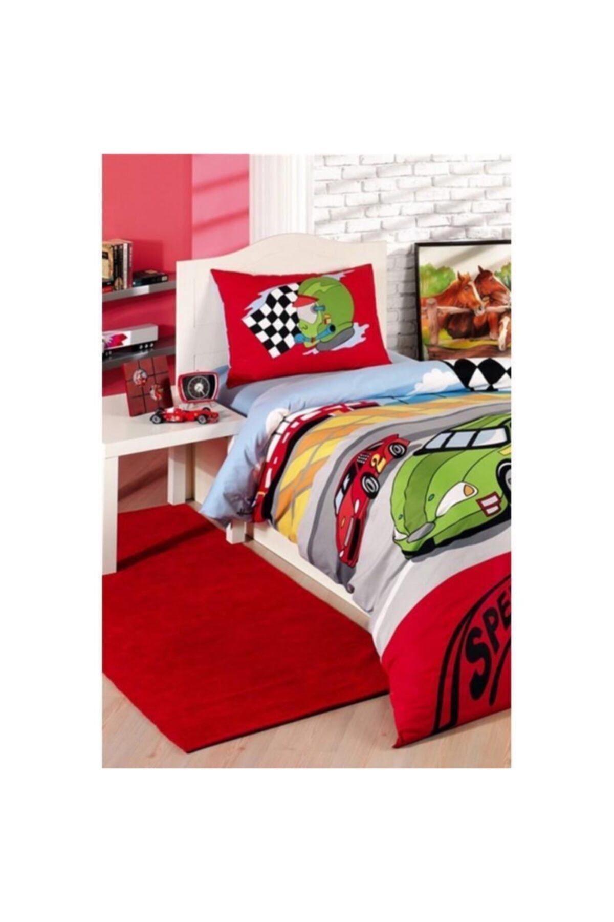 Ranforce Duvet Cover Set Single Personality Speedway