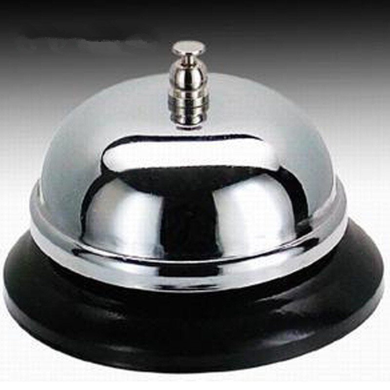 Desk Kitchen Hotel Counter Reception Restaurant Bar Ringer Call Bell Service Kit Reminder Food Grade Stainless Call Bell