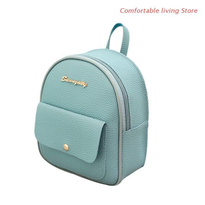 Leuke Rugzak School Schoudertas Duurzaam Lichtgewicht Schouder Tote Rugzak Unisex: Sky Blue