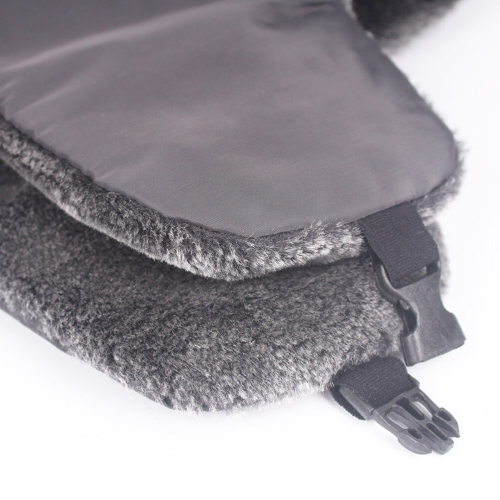 Unisex Bomber Fur Lined Winter Trapper Hat Hat Windproof Simple Ear Flap Caps Thicken Waterproof Warm