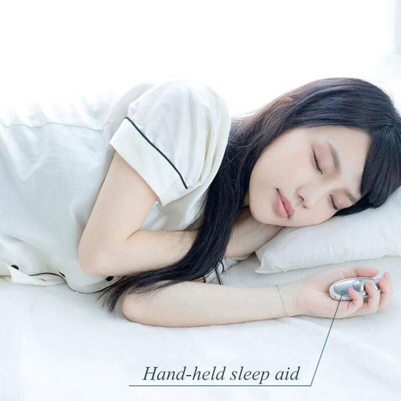 Slaap Steun Apparaat Hand-Held Micro-Stroom Intelligente Verlichten Angst Depressie Snelle Slaap Instrument Slapeloosheid Sleeper Massager