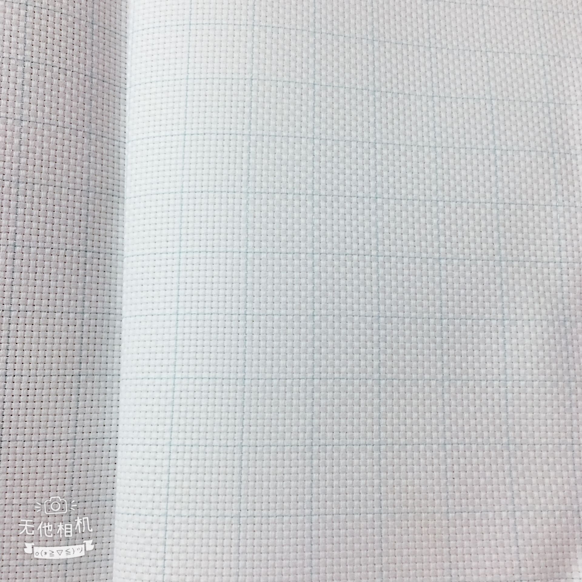 Oneroom Pre-grid Grided Top wit kruissteek borduren canvas 11CT 11ST elke grootte, 50cm x 50 cm, met lockstitching