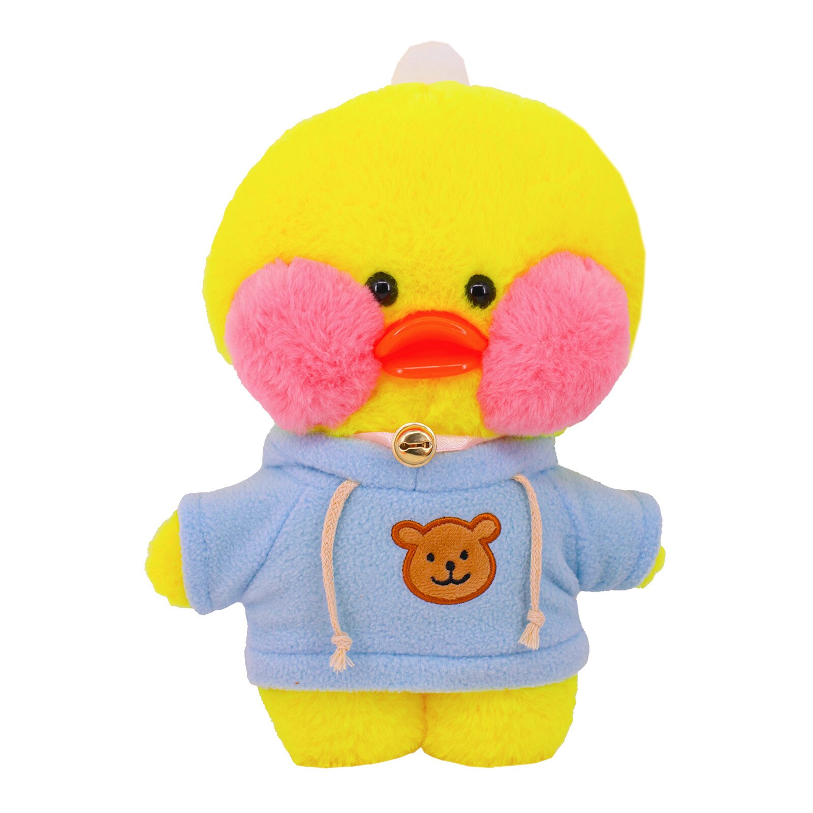 Lalafanfan – vêtements de poupée de canard en peluche multicolore, 30cm, accessoires, jupe douce, manteau en coton, hauts adaptés à la poupée de canard, jouets pour enfants, pour enfants: BW1156