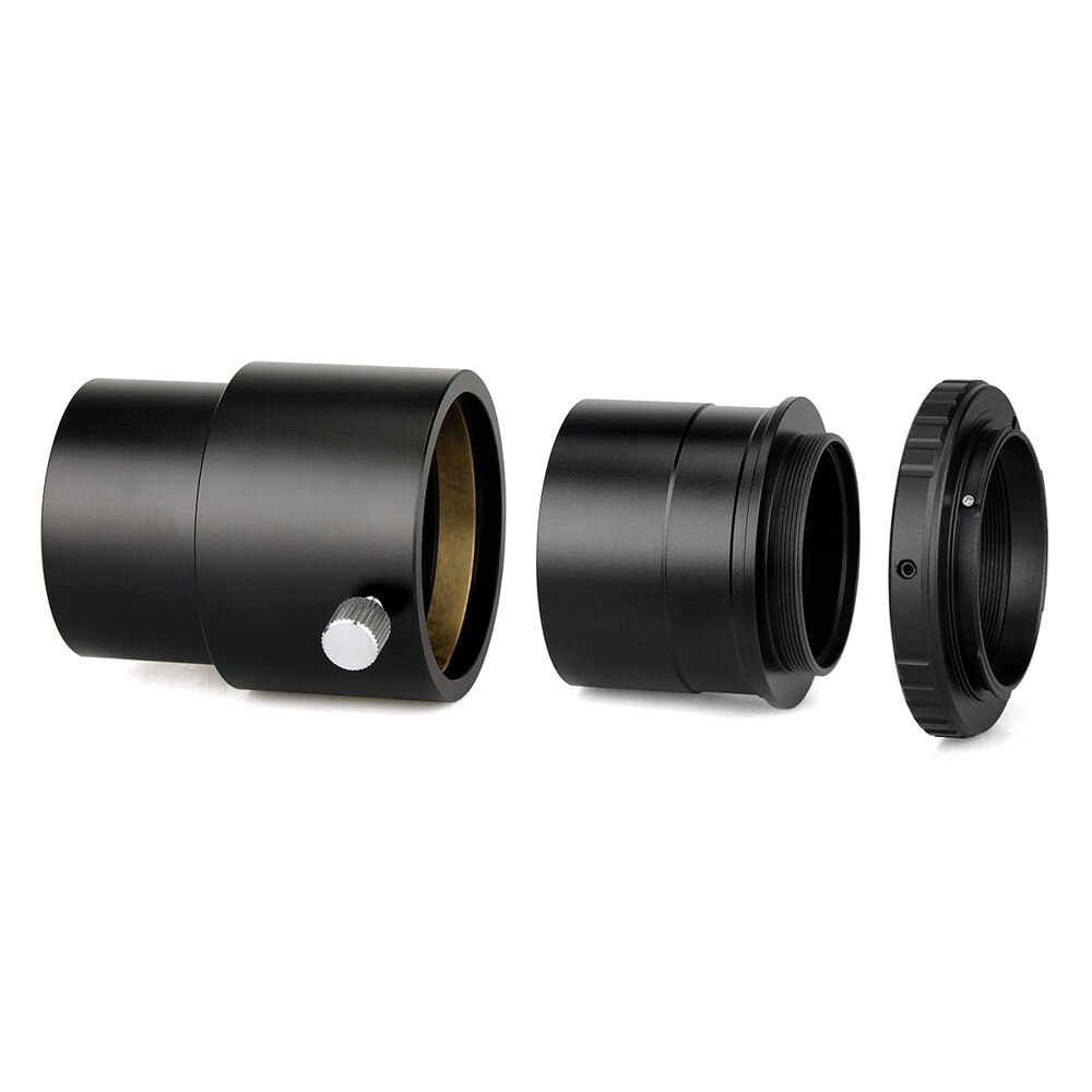 Laida 2 Inch Telescope Eyepiece Extension Tube + Camera Mount Adapter+ 2" to T Adapter for Astronomy Photography LD2005B