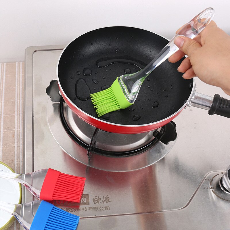 6 farben Neue Backformen Silikon Pinsel Backen Pfanne Kochen Grill Gebäck Pinsel Heften Pinsel Werkzeug Küche Zubehör Gerät