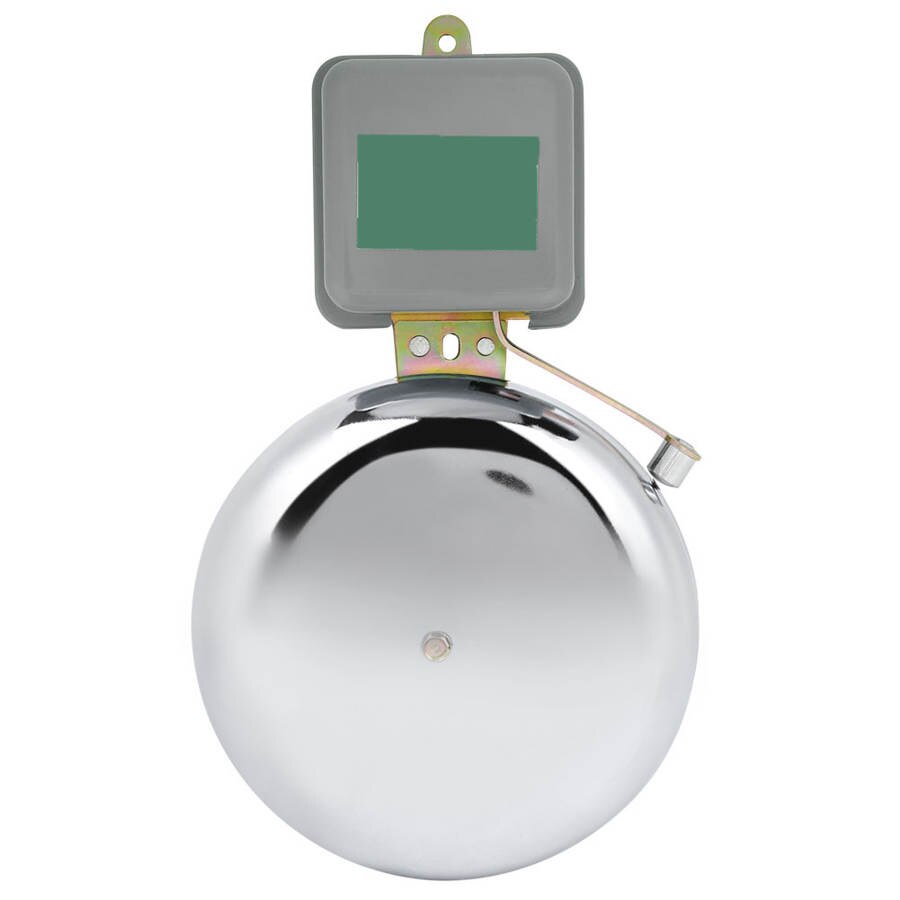 150mm Tradition Electric Bell Alarm AC220V 100A 20W Non-Sparking External Beat Type Stainless Steel School Factory Bell Doorbell